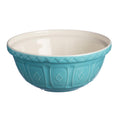 Turquoise Colour Mixing Bowl, 24cm / 2 Litre - Earthenware