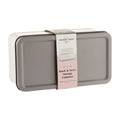 Innovative Kitchen Set of 2 Rectangular Tins, 1.7 Litre / 2.5 Litre - Colour Coated Steel