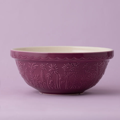 In The Meadow Daisy Mixing Bowl, 26cm / 2.7 Litre - Purple