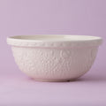 In The Meadow Rose Mixing Bowl, 29cm / 4 Litre - Cream