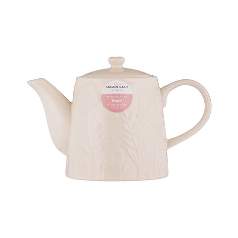 In The Meadow Cream Teapot 800ml