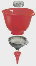 3 In 1 Funnel Set Red