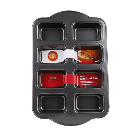 Non-Stick 8 Cup Mini Loaf Pan