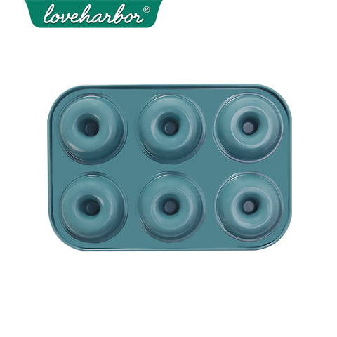 Loveharbor Green Earth Non-Stick Donut Pan