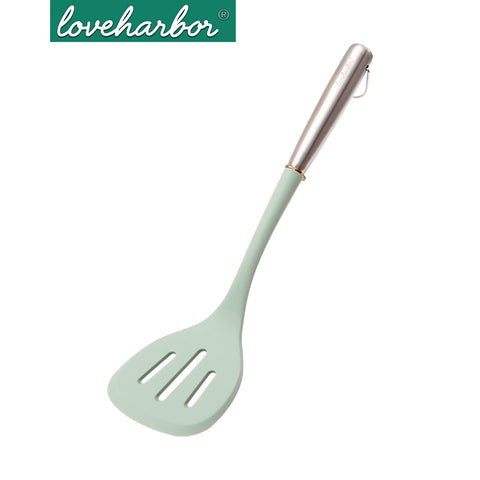 Loveharbor Premium Silicone Slotted Spatula