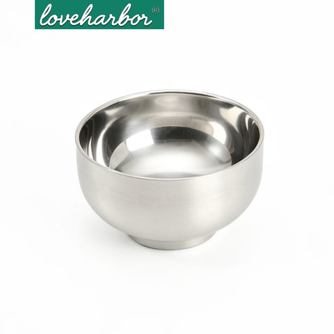 Double-Layer Stainless Steel Bowl