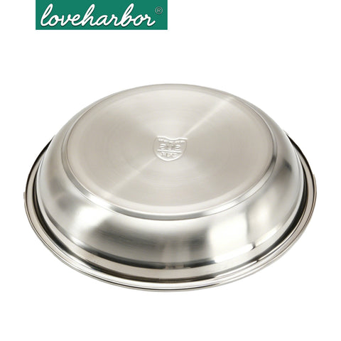 Stainless Steel Round Plate