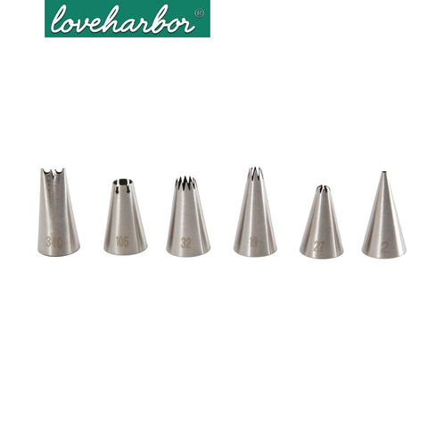 Ss304 Tips Set With Icing Bag
