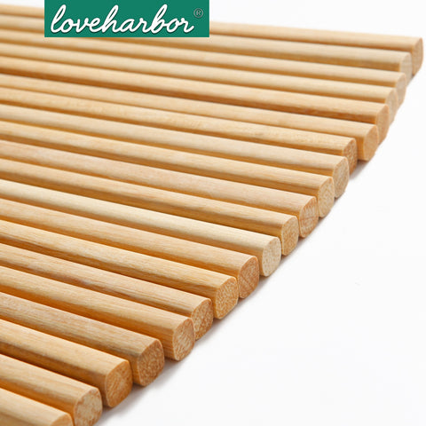 Loveharbor Yellow Sandalwood Chopsticks