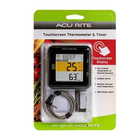 Touchscreen Thermometer & Timer