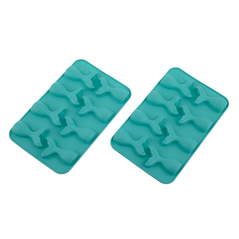 Mermaid 8 Cup Chocolate Mould Set 2