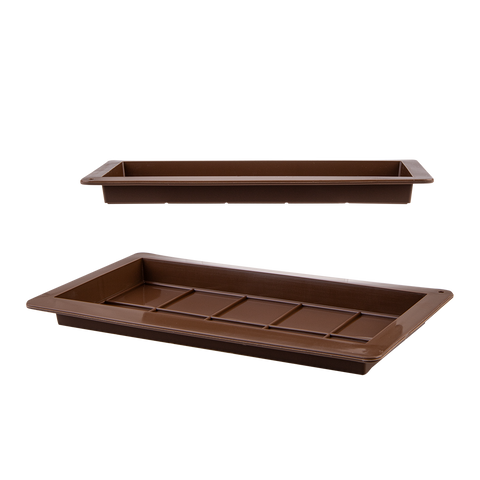 Silicone Chocolate Bar Mould Set 2 - Chocolate