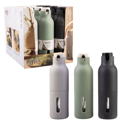 Glass Oil Sprayer - Assorted Colours