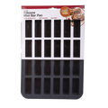 Silicone 24 Cup Mini Bar Pan - Charcoal / Charcoal