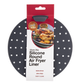 Round Air Fryer Liner 22cm dia / Charcoal