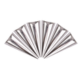 Stainless Steel Cream Horns Set 6