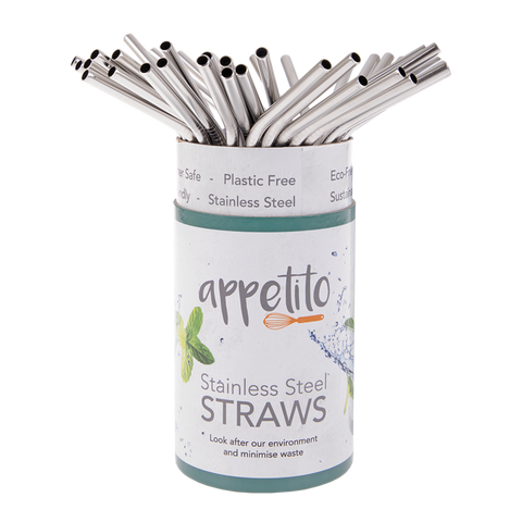 Stainless Steel Bent Drinking Straws