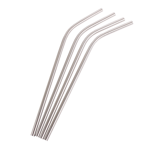 Stainless Steel Bent Drinking Straws