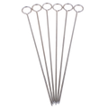 Chrome Skewers 10"/25Cm Set 6