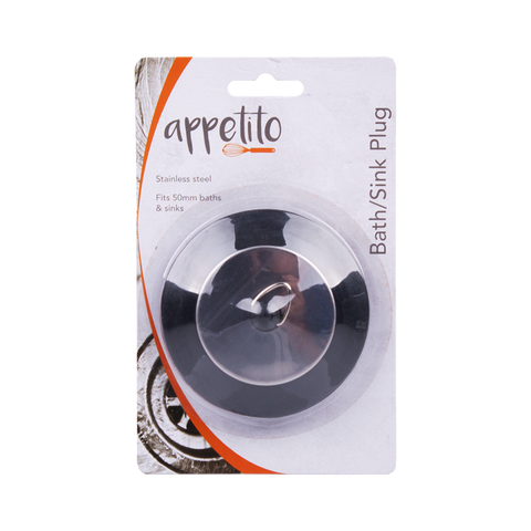 Stainless Steel Deluxe Bath/Sink Plug 7.5cm