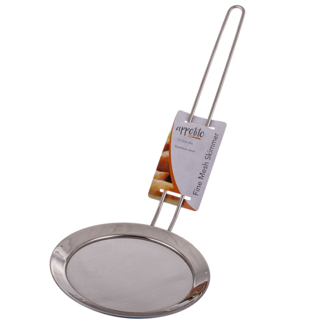 Stainless Steel Fine Mesh Skimmer 12.5cm Dia
