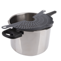 Pot Drainer & Pourer - Charcoal / Charcoal