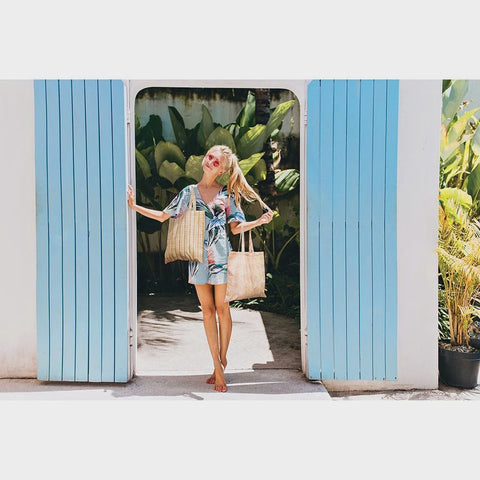 Foldable Shopper - Woven