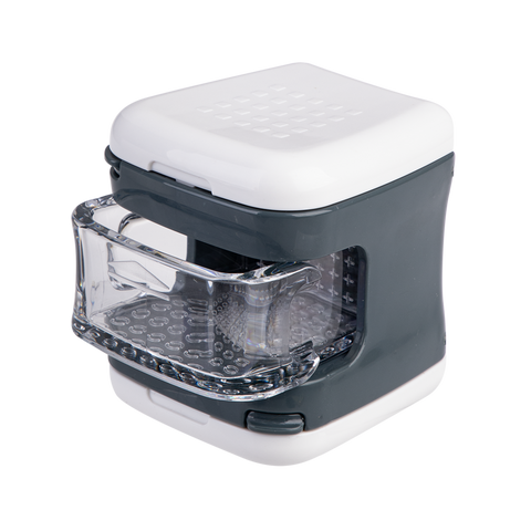 Garlic Cube Dicer/Slicer / Charcoal & White