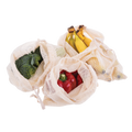 Cotton Net Produce Bags Set of 3