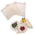 Cotton Net Produce Bags Set of 3