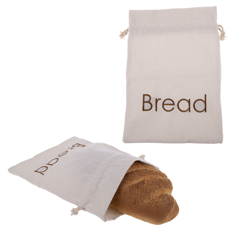 Bread Bag Embroidered 27.5cm X 39cm