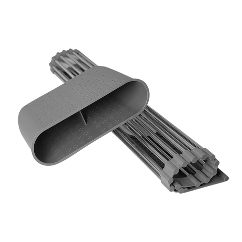 Roll-Up Sink Drying Rack 51 X 29cm With Cutlery Caddy
