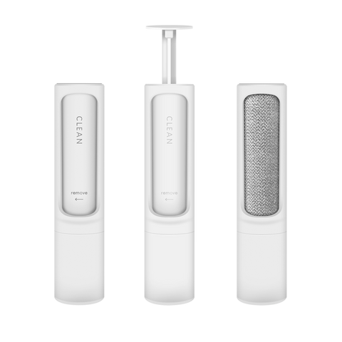 Twist-N-Clean Lint Brush White