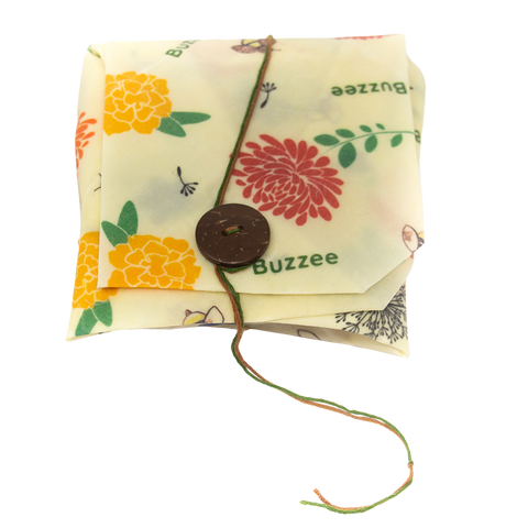 Organic Beeswax Sandwich Wrap- Bees At Work / Bees At Work