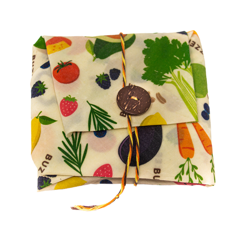 Organic Beeswax Sandwich Wrap- Harvest / Harvest