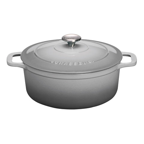 Chasseur Round French Oven - Celestial Grey(3 Sizes)