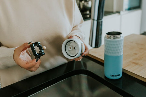 Etna Grip Stainless Steel Tumbler 500ml Breezy Blue