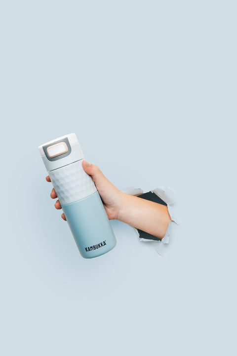 Etna Grip Stainless Steel Tumbler 500ml Breezy Blue
