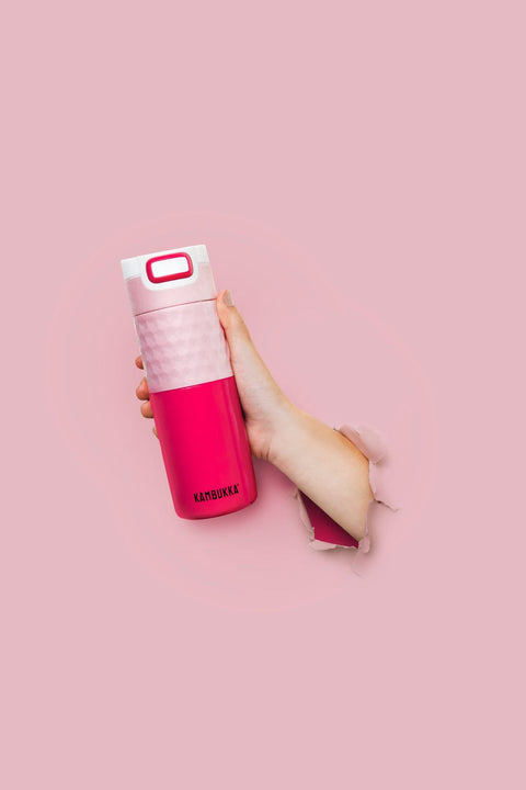 Etna Grip Stainless Steel Tumbler 500ml Diva Pink