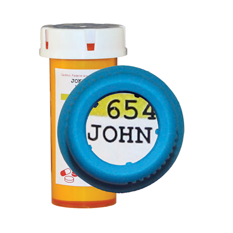 Medicine Bottle Opener - Blue