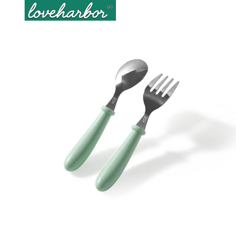 Loveharbor Stainless Steel Kids Cutlery Set - Case