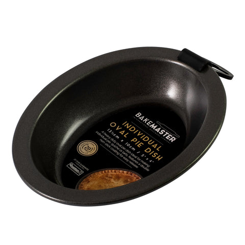 Non-Stick Individual Oval Pie Dish 13.5X10X3Cm