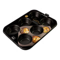 6 Cup Non-Stick Large Muffin Pan 35X26Cm / 9X4Cm
