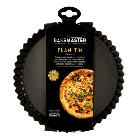 Loose Base Round Quiche 20x3.5cm