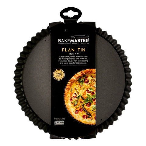 Loose Base Round Flan/Quiche Pan 23 X 3.5cm -Non-Stick