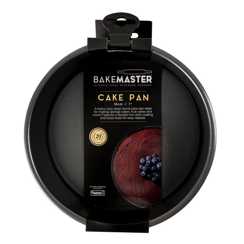 Loose Base Round Deep Cake Pan 18X8cm