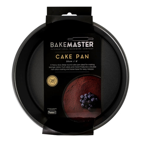 Non Stick Loose Base Round Deep Cake Pan 20x8cm