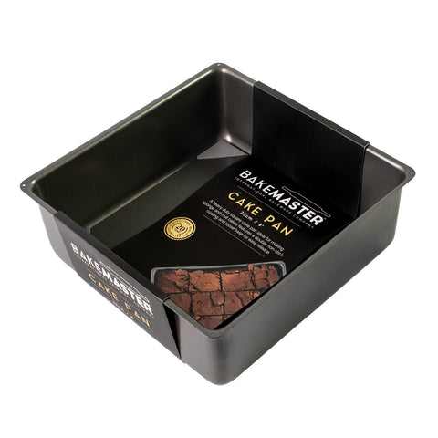 Loose Base Square Deep Cake Pan 20 X 20 X 7cm - Non-Stick