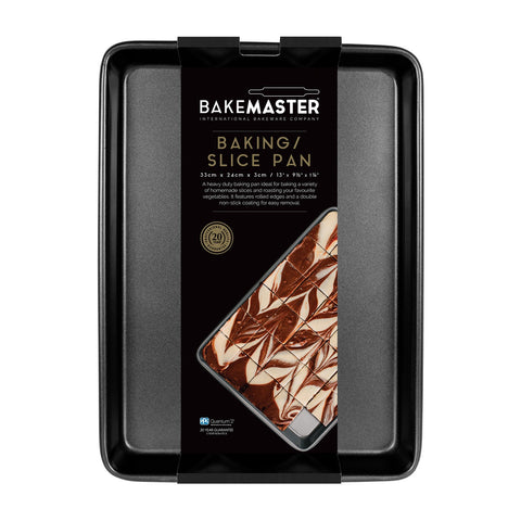 Bakemaster Baking/Slice Pan 33X24X3cm