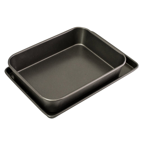 Bakeware Twin Pack (Roasting Pan/Oven Tray)